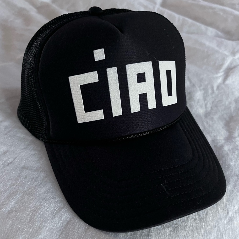 CIAO - CLARE V HAT - BRAND NEW - BLACK